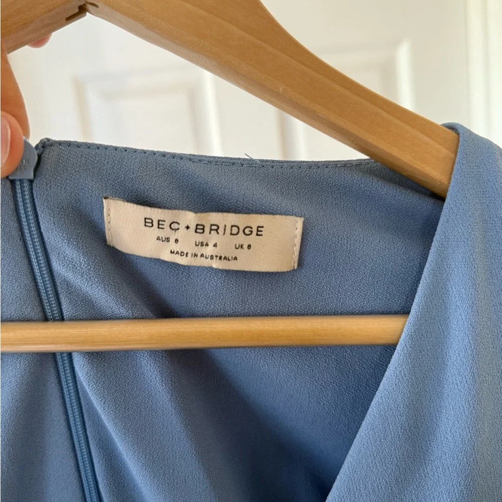 Bec & Bridge Dusk Blue Maxi Dress - Picture 4 of 6